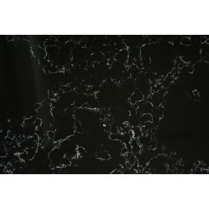 20MM Black Artificial Quartz Stone For Quartz Kitchen Vanity top