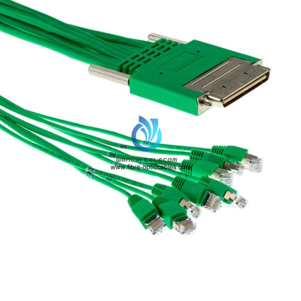 CAB-HD8-ASYNC NEW network cable High Density Plug to 8-port RJ45 Male connectors