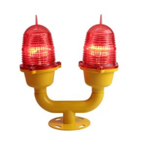Double Red 50Lux 32cd Aircraft Obstruction Light 3W