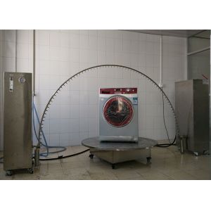 Oscillating Tube Waterproof Ip Testing Equipment IPX3 IPX4 IEC60529
