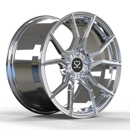 Buy 22 Inch Monoblock Car Polished 1 Piece Forged Wheels For Mercedes Benz For Porsche Rims at wholesale prices