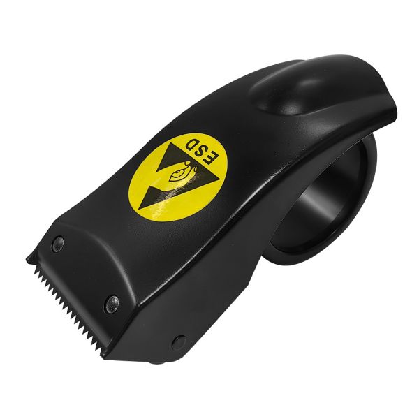 Buy Black ABS Plastic Office Equipment Desktop ESD Antistatic Tape Dispenser at wholesale prices