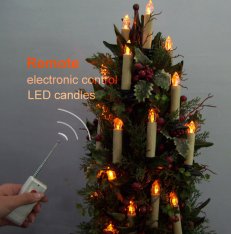 Wireless Remote Control Candle Lights 10pcs/set