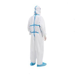 Anti Bacterial Disposable Protective Coverall With collar S-4XL