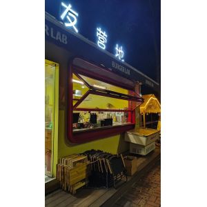 folding window aluminum balcony vertucal