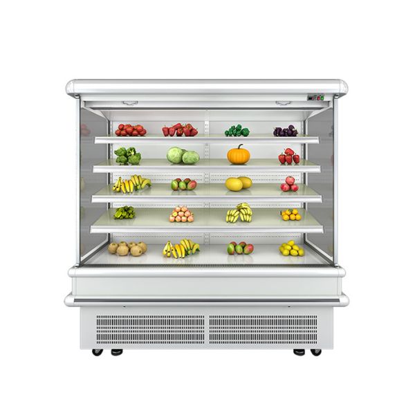 Multideck Commercial Display Freezer Fruit Vegetable Open Display Cooler Energy
