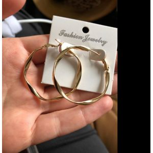 18k Gold Sterling Silver Jewelry Earrings