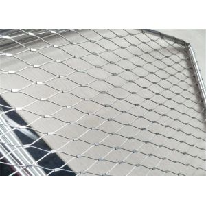 Ss316 Ferrule Diamond Aviary Wire Netting For Zoo Fence