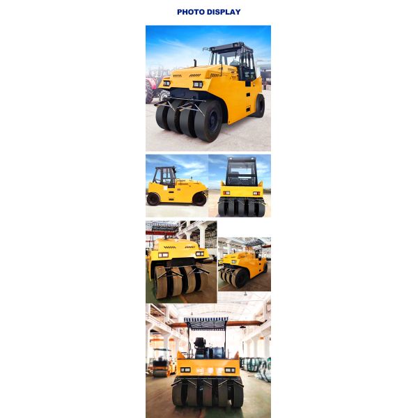 16ton Mechanical Driving Pneumatic Road Roller China Road Construction Equipment for Sale