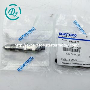 EexcavaStart Sumitomo KHA0026 Check Valve 24V Excavator Spare Part