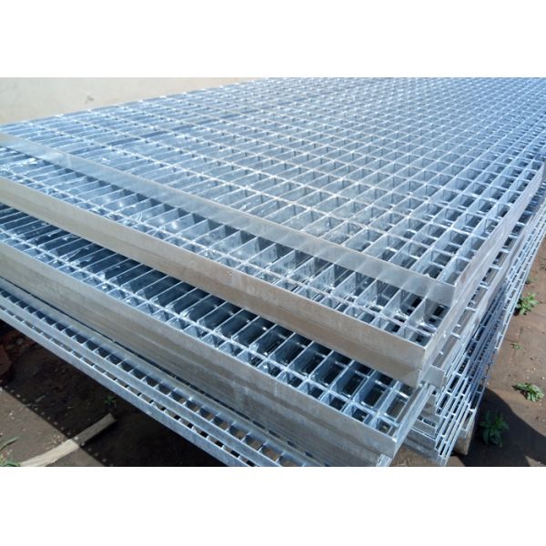 Road Drainage Catwalk Steel Grating Open Lattice Structure Reduces Wind Load