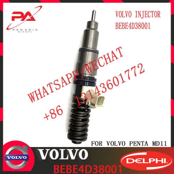 Buy 4 Pins Diesel Fuel Injector 21586282 Common Rail Fuel Injector BEBE4D38001 For V-O-L-V PENTA MD11 at wholesale prices