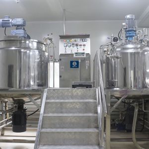 100L-100000L High Shear Homogenizing Mixer Laundry Cleaning Detergents Making
