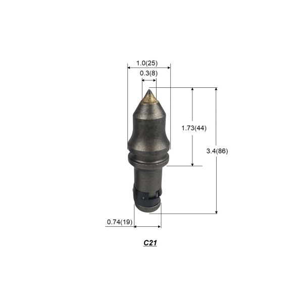 C31 Trenching Teeth Bullet Drill Bits Trencher Machine Spares Teeth C30 Holder Grooving Tool Rock Drill Picks