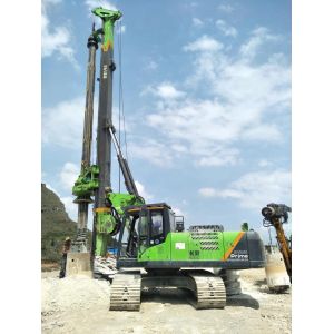 KR125 Piling Diamond Core Drilling Rig Rotary Borewell Machine Portable Water
