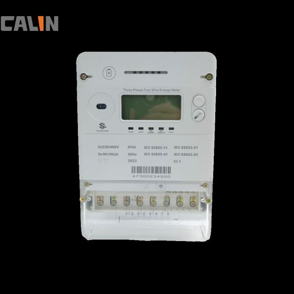 Buy DLMS/STS Compliant Smart Electric Meter with Class 1.0 Accuracy and 100 A Max Current for Industrial Broad Range Applications at wholesale prices