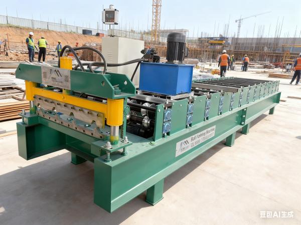 Buy 1025mm Trapezoidal Efficient IBR Roof Panel Roofing Roll Forming Machine at wholesale prices