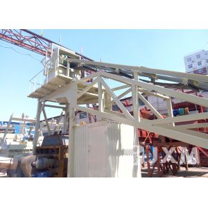 Industry Batching And Mixing Equipment With Control Panel Automatic 25m³/H