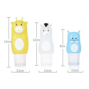 Hand Sanitizer Silicone Travel Bottles