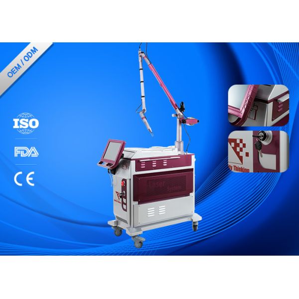 Buy Professional Q Switch Tattoo Removal Machine , IPL Tattoo Removal Machine 81*42*84cm Size at wholesale prices