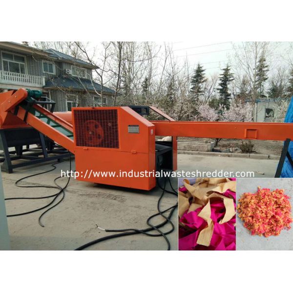 Buy Textile Rag Cutting Machine / Old Clothes Cotton Waste Cutting Machine at wholesale prices