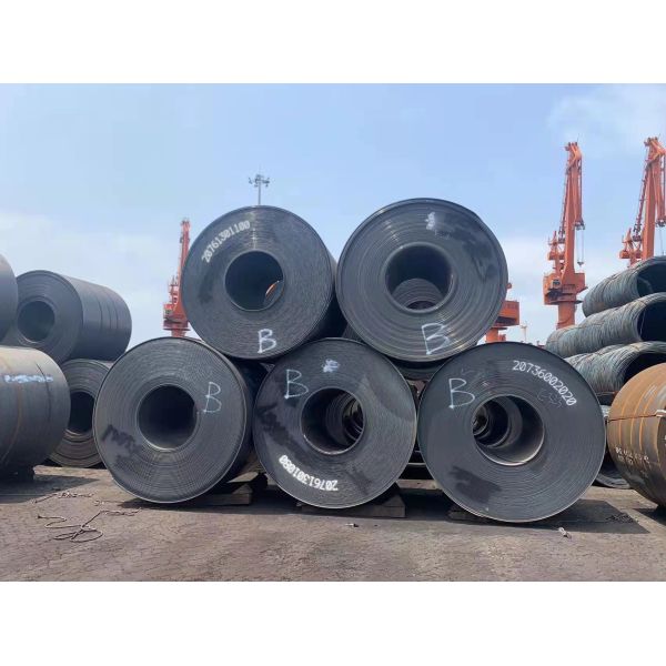 Buy Hot Rolled Carbon Steel Coil Customized Size For Building And Pipe ISO9001 at wholesale prices