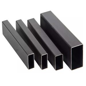 OEM Factory Black Square Pipe Iron Rectangular Tube Welded Galvanized Square