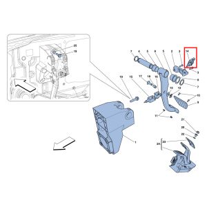 For Ferrari 488 430 458 California F12 For Maserati Quattroporte M139 Granturism