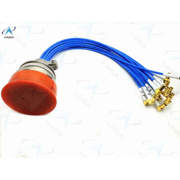 Corrosion Resistant Electroless Nickel Coaxial Cable Plug for D38999/8D Series