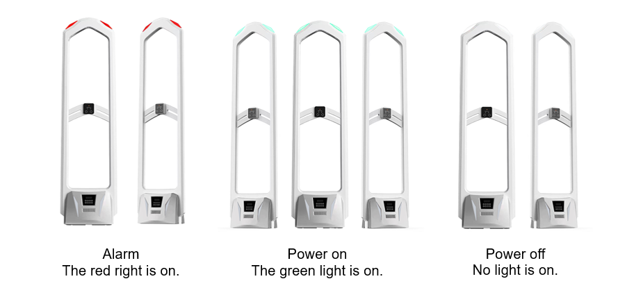 AC 110-240V 58KHz AM EAS System With People Counting Alarm