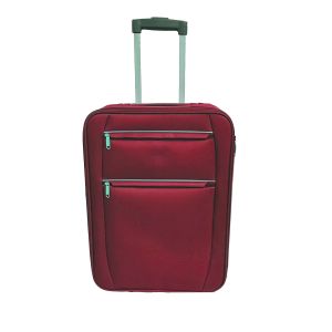 Two Wheels 170T ODM Wine 600D EVA Trolley Suitcase