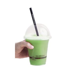China PLA Bulk Compostable Cups Biodegradable Custom Embossed Surface on sale