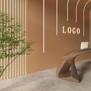 Indoor PVC WPC Wall Panel Modern Fluted Design for Interior Walls and Decoration