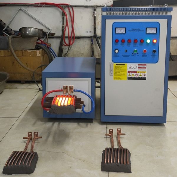 60KW High Frequency Industrial Induction Heater For Welding Forging Melting Heating Copper Electrolysis Machine
