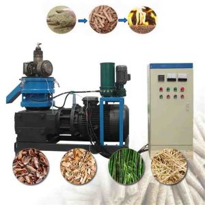100-600KG/H Diesel Powered Pellet Mill Wood Biomass Pellet Making Machine
