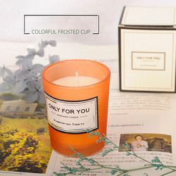 ODM Eco Friendly Scented Candles , 80mm Long Lasting Fragrance Candles