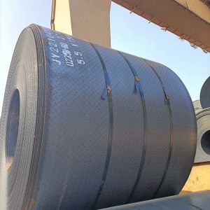 China Q195 Machinery Hot Rolled Carbon Steel Coil Black Coating on sale