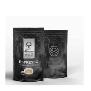 Cheap Customized design Plastic packaging coffee k bags with WIndow