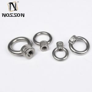 GB Standard Marine Grade Galvanized Stainless Steel Lifting Ring Threaded