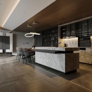 Modern Designs Full Furniture Lacquer Modular Kitchen Cabinets