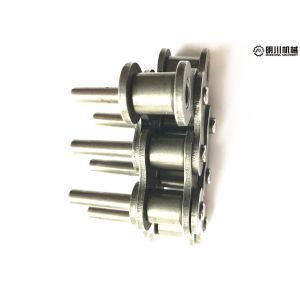 Non Standard Double Pitch Conveyor Chain Carbon Steel Material With Extended