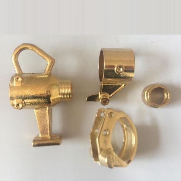 GB ASTM Standard Pure Investment Casting Process For Custom Brass Machining