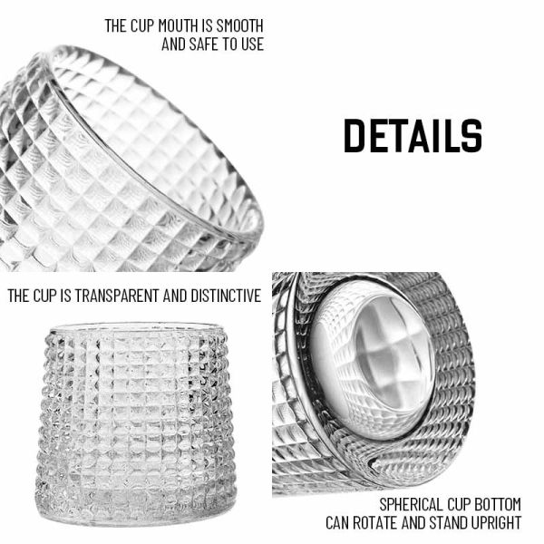 Premium Crystal Glass Water Cups | Food-Grade Lead-Free | Custom Logo | Wholesale Bulk Discount