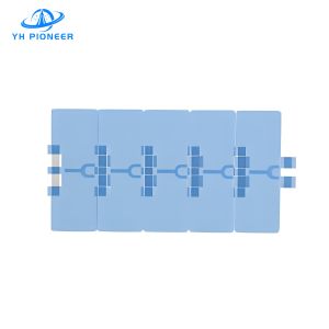 Long Lasting Anti Static POM Single Hinge Chain For ESD Safe Industrial Conveyor