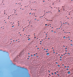 Coloful Handmade DIY Clothes Accessories Embroidered Cotton Lace Fabric