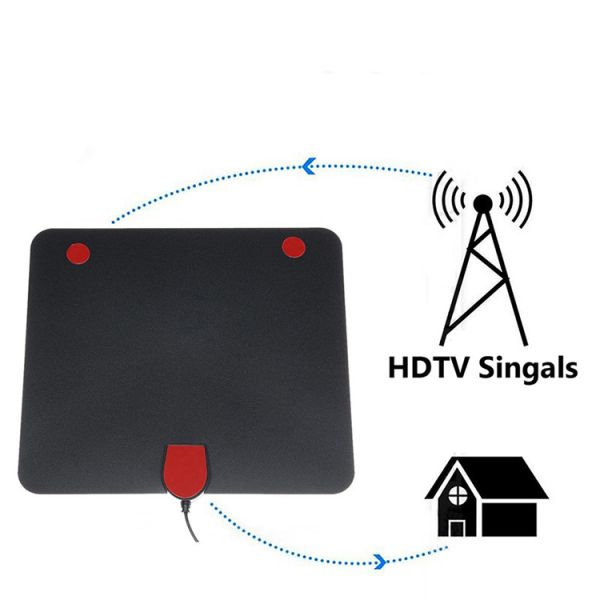 470MHz Clear TV HDTV Digital Indoor Antenna 30dBi DVB ATSC ISDB