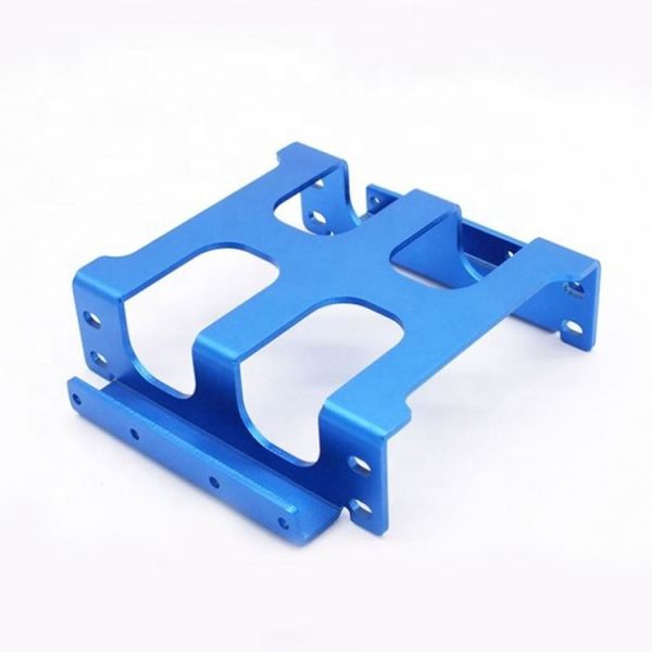 Buy Blue Powder Coated Aluminum Stamping Parts ODM OEM Approved at wholesale prices