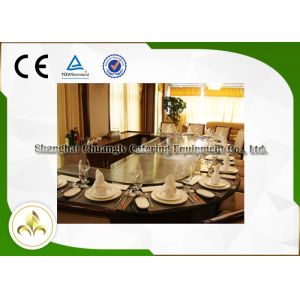 Custom Gas / Electric Teppanyaki Grill Built In Electrostatic Fume Purifier