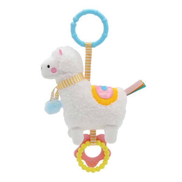 Buy Newborn Stroller Pendant Alpaca Pendant With Gum Rattle at wholesale prices
