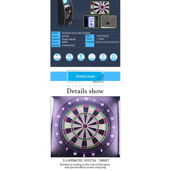 Gym Cub Amusement Game Machine Coin Operated Hardware + RBS + PP Material